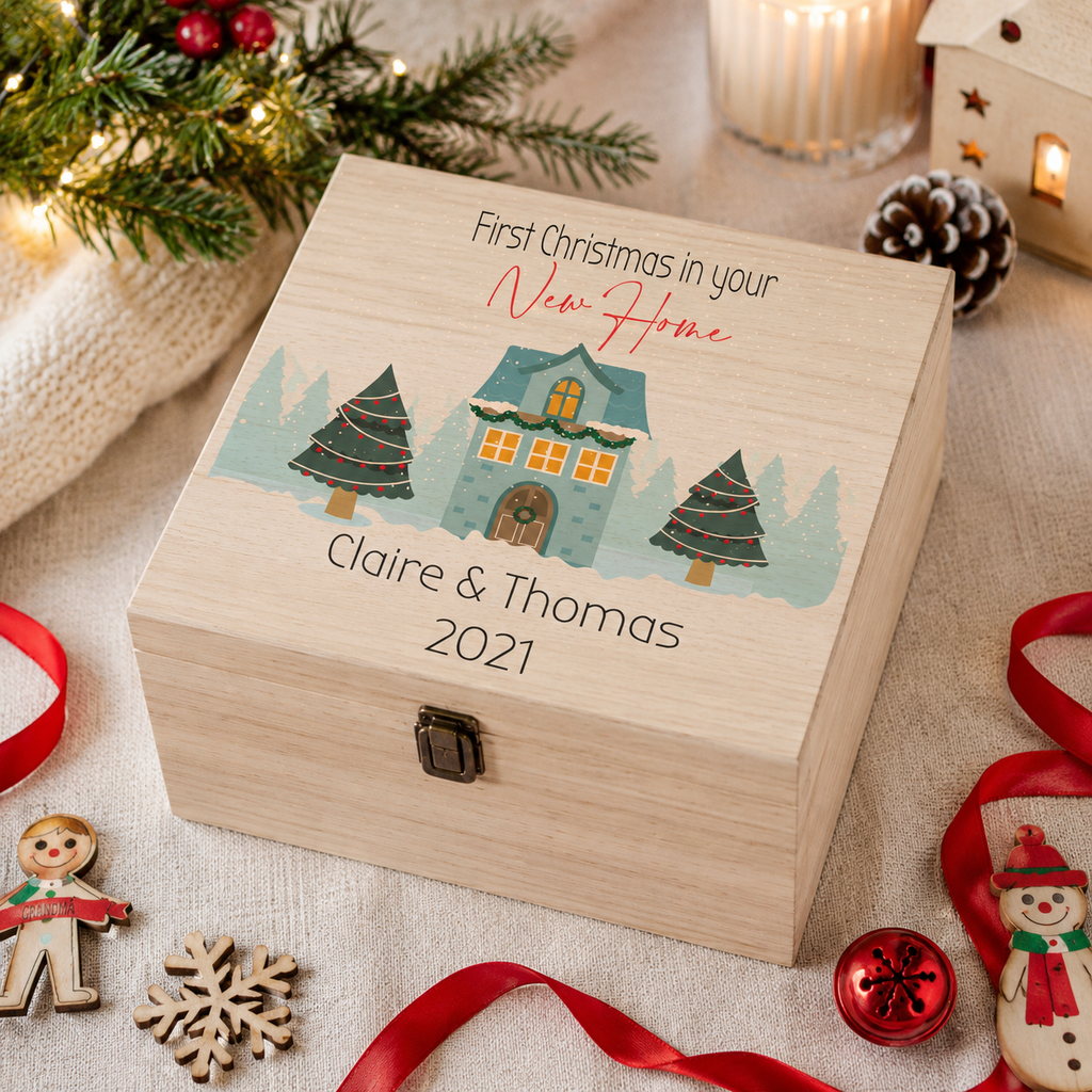 Personalised Couples Christmas Eve Box