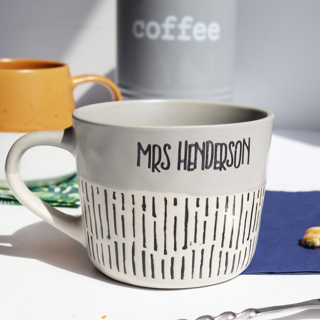 Personalised Stoneware Mug