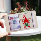 Personalised Christmas Gonk Money Holder