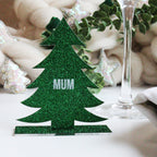 Personalised Christmas Tree Personalised Place Setting