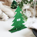 Personalised Christmas Tree Personalised Place Setting