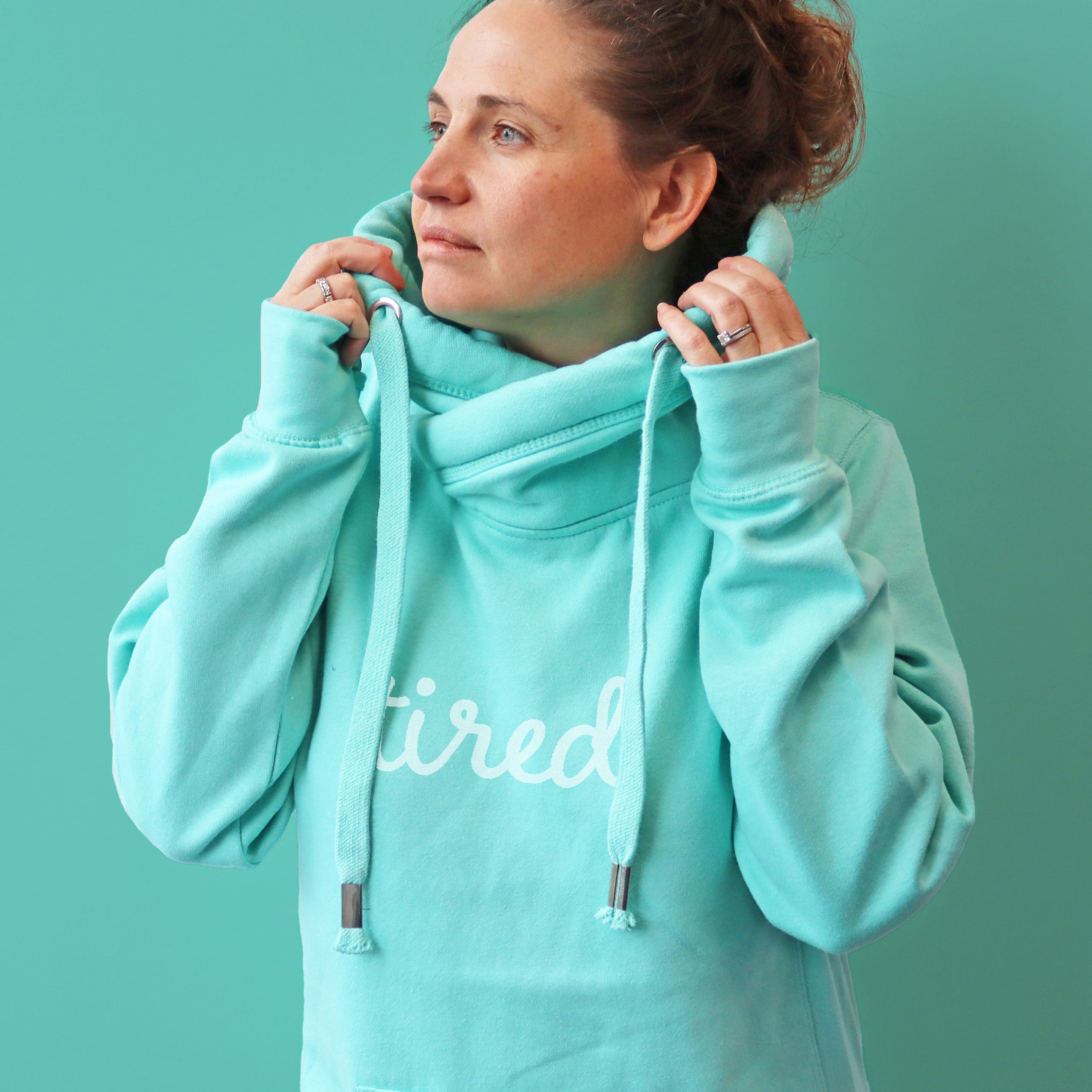 Cross Neck Luxury Hoodie