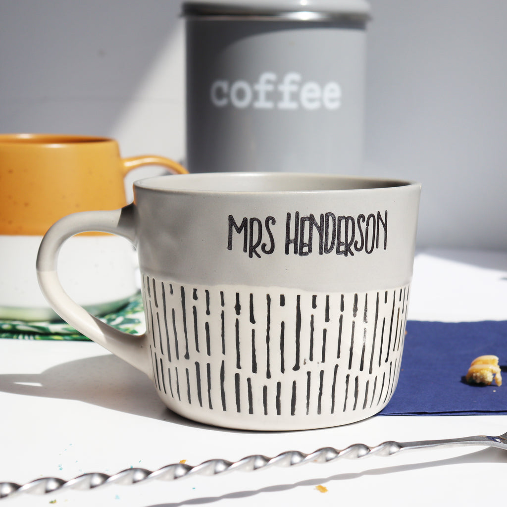 Personalised Stoneware Mug