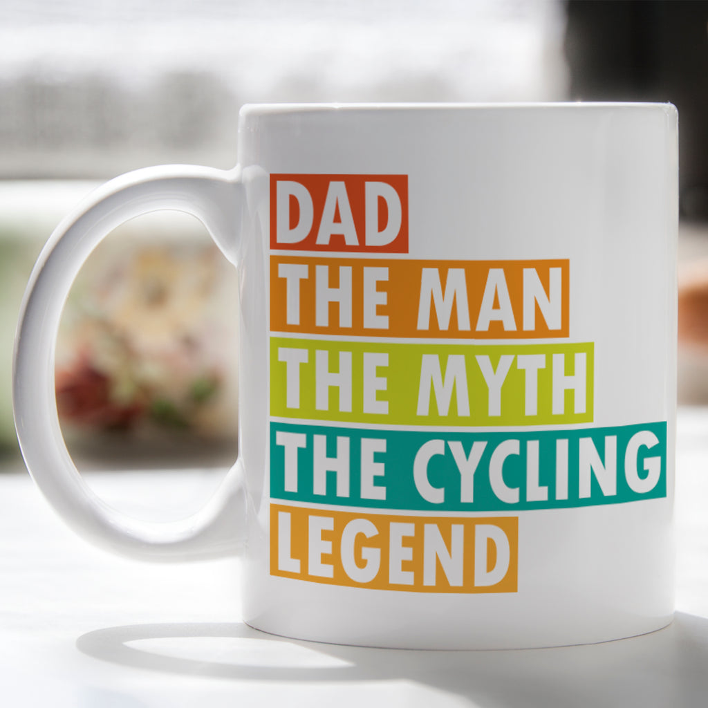 Cycling Dad Father's Day Mug