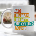 Cycling Dad Father's Day Mug
