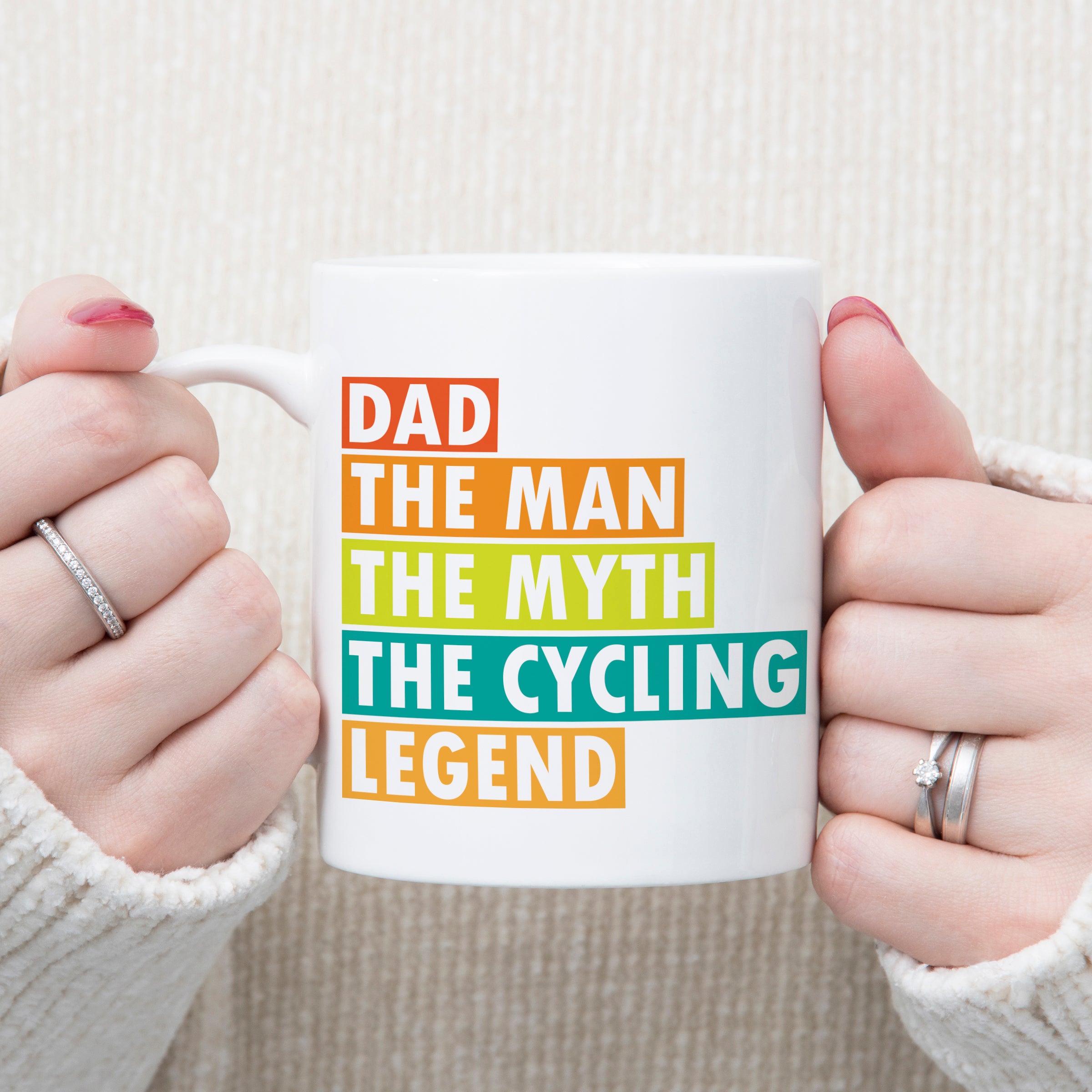 Cycling Dad Father's Day Mug