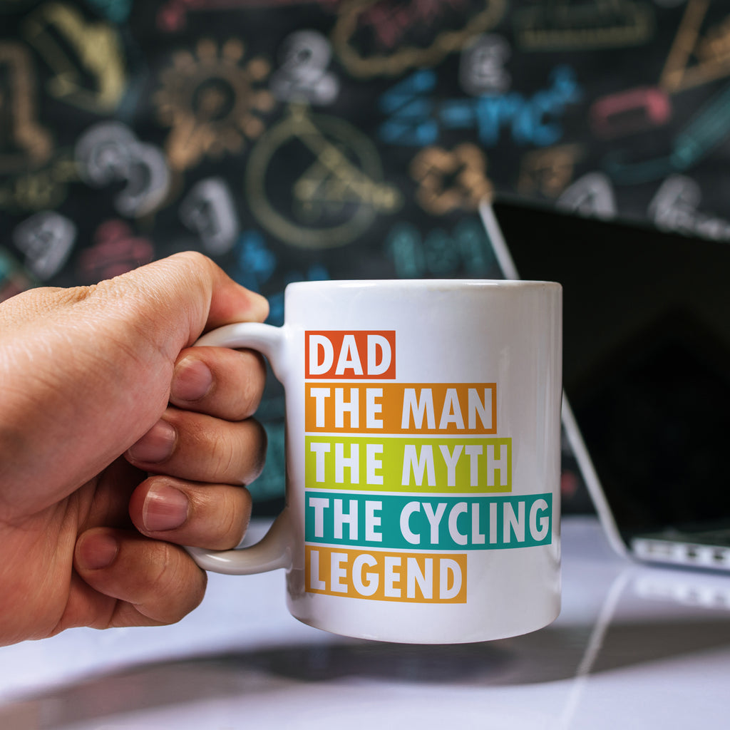 Cycling Dad Father's Day Mug