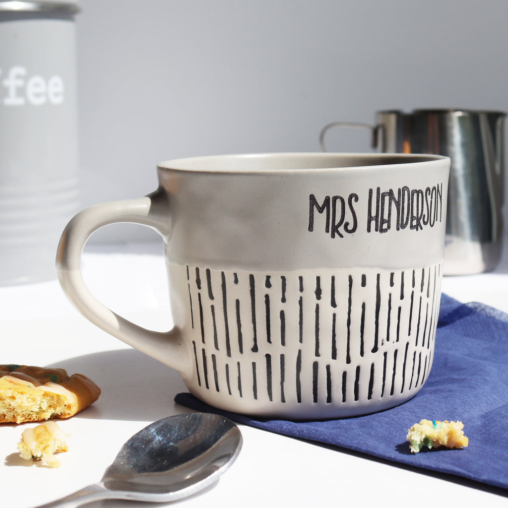 Personalised Stoneware Mug