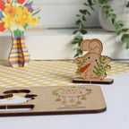 Pop Out Wooden Easter Bunny Card