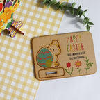 Pop Out Wooden Easter Chick Card