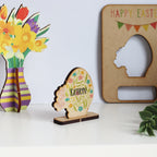 Pop Out Wooden Easter Egg Card