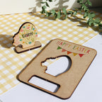 Pop Out Wooden Easter Egg Card