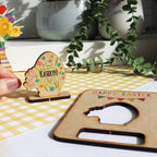 Pop Out Wooden Easter Egg Card