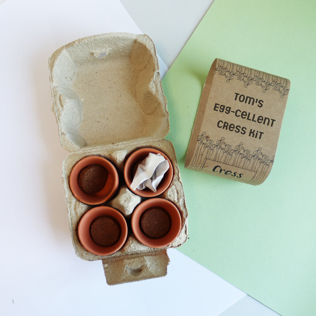 Personalised Grow Your Own Cress Easter Kit