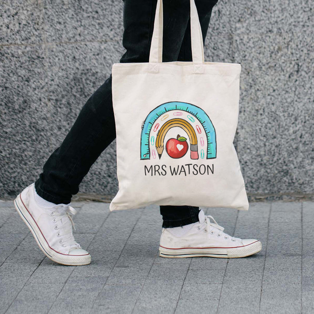 Teacher Gift Personalised Tote Bag