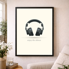 Enjoy The Silence Wall Art