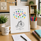 Personalised Balloon Thank You Teacher Print