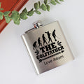 Personalised Golf Father Hip Flask
