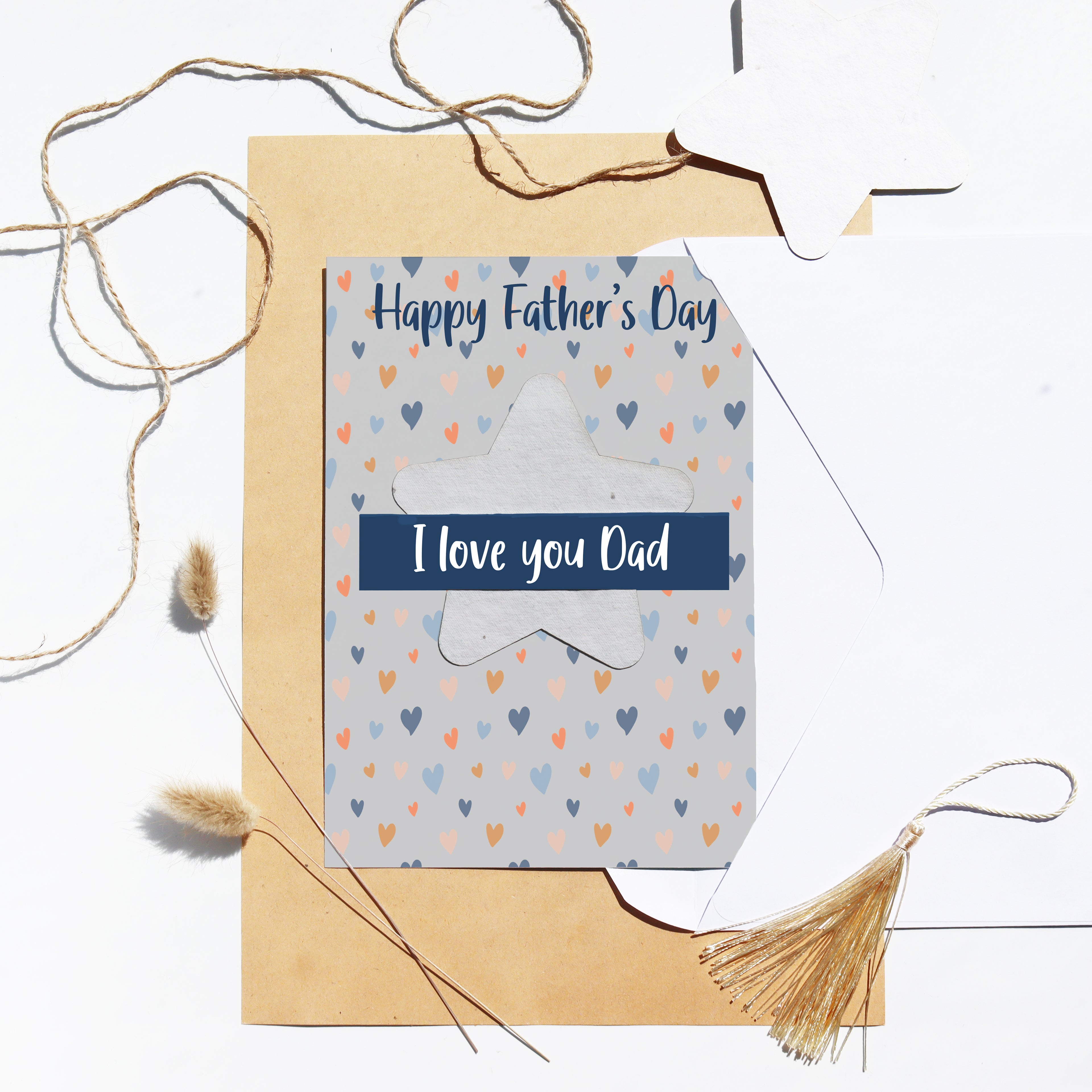 Personallised Plant A Star Father's Day Card