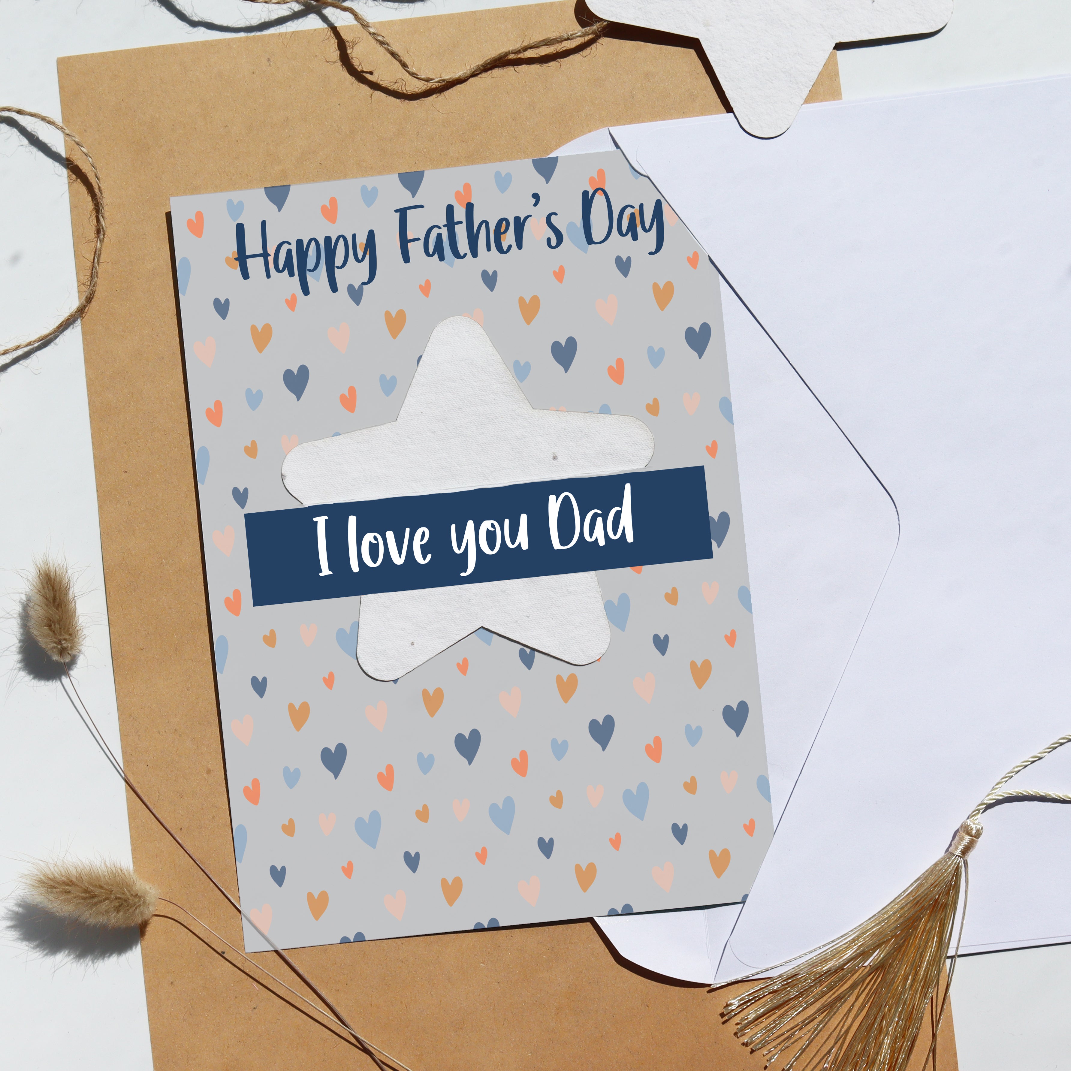 Personallised Plant A Star Father's Day Card