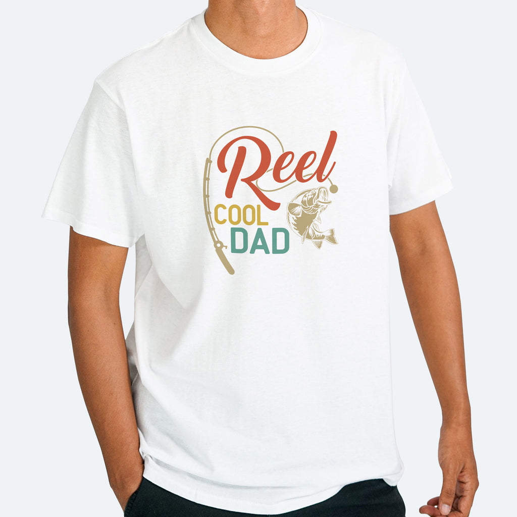 Reel Cool Dad Fishing Tshirt