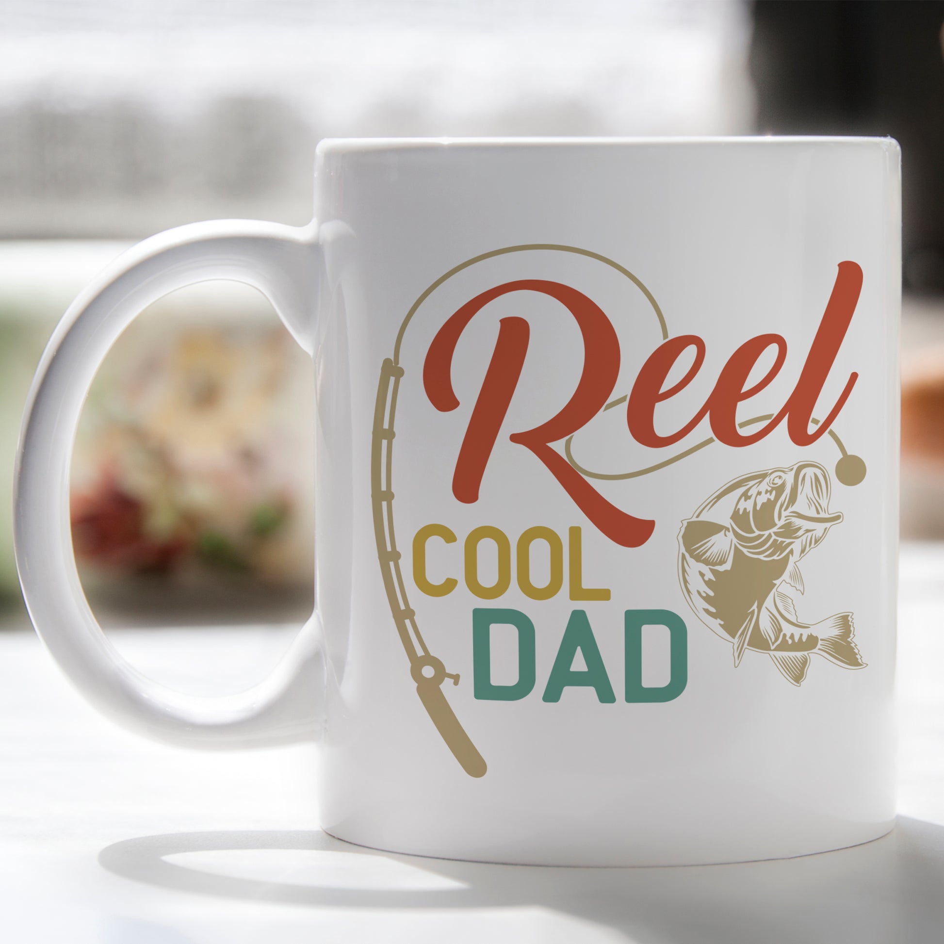 Reel Cool Dad Fishing Father's Day Mug – PerfectPersonalisedGifts