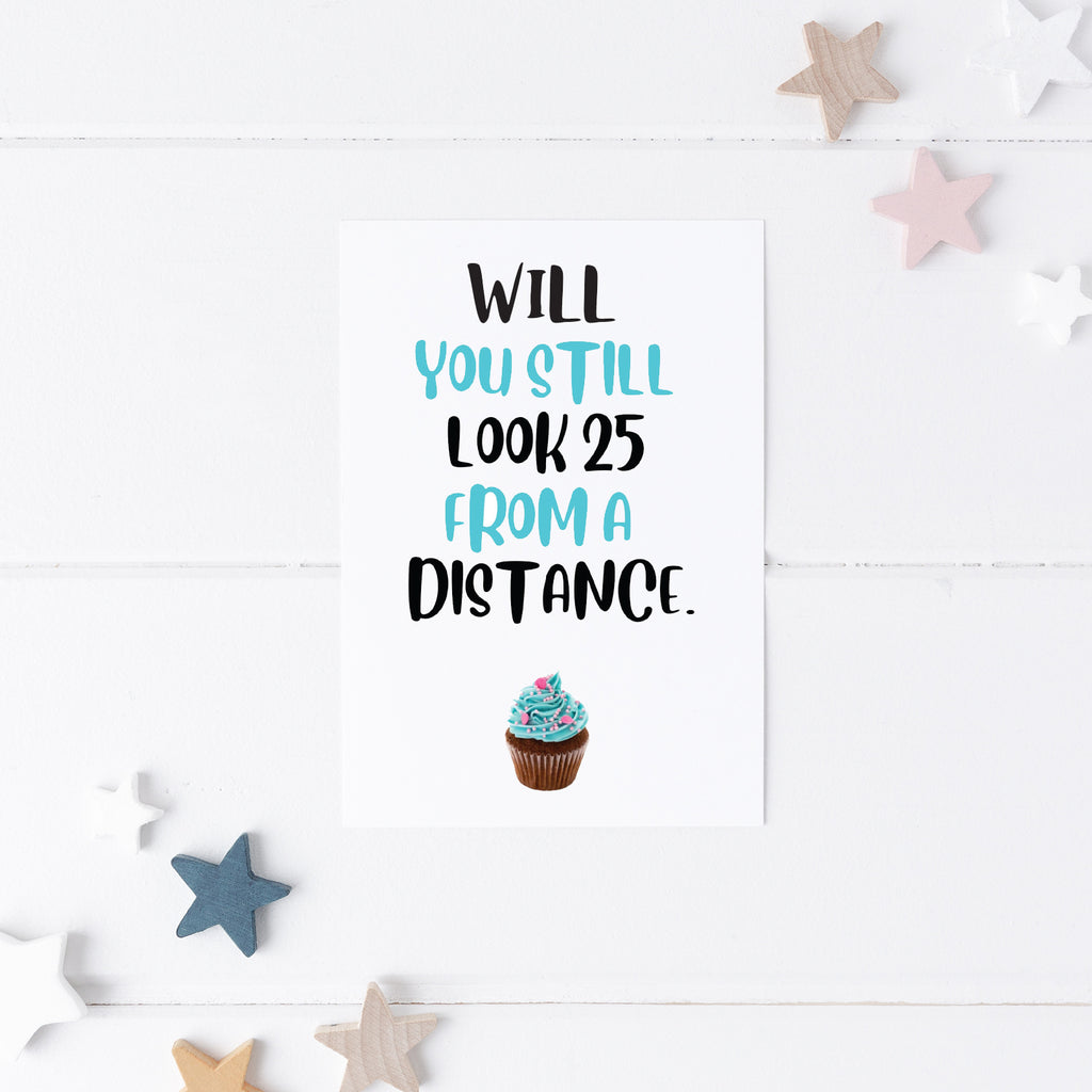 Personalised Funny Age Birthday Card