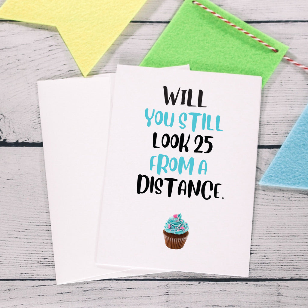 Personalised Funny Age Birthday Card