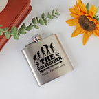 Personalised Golf Father Hip Flask