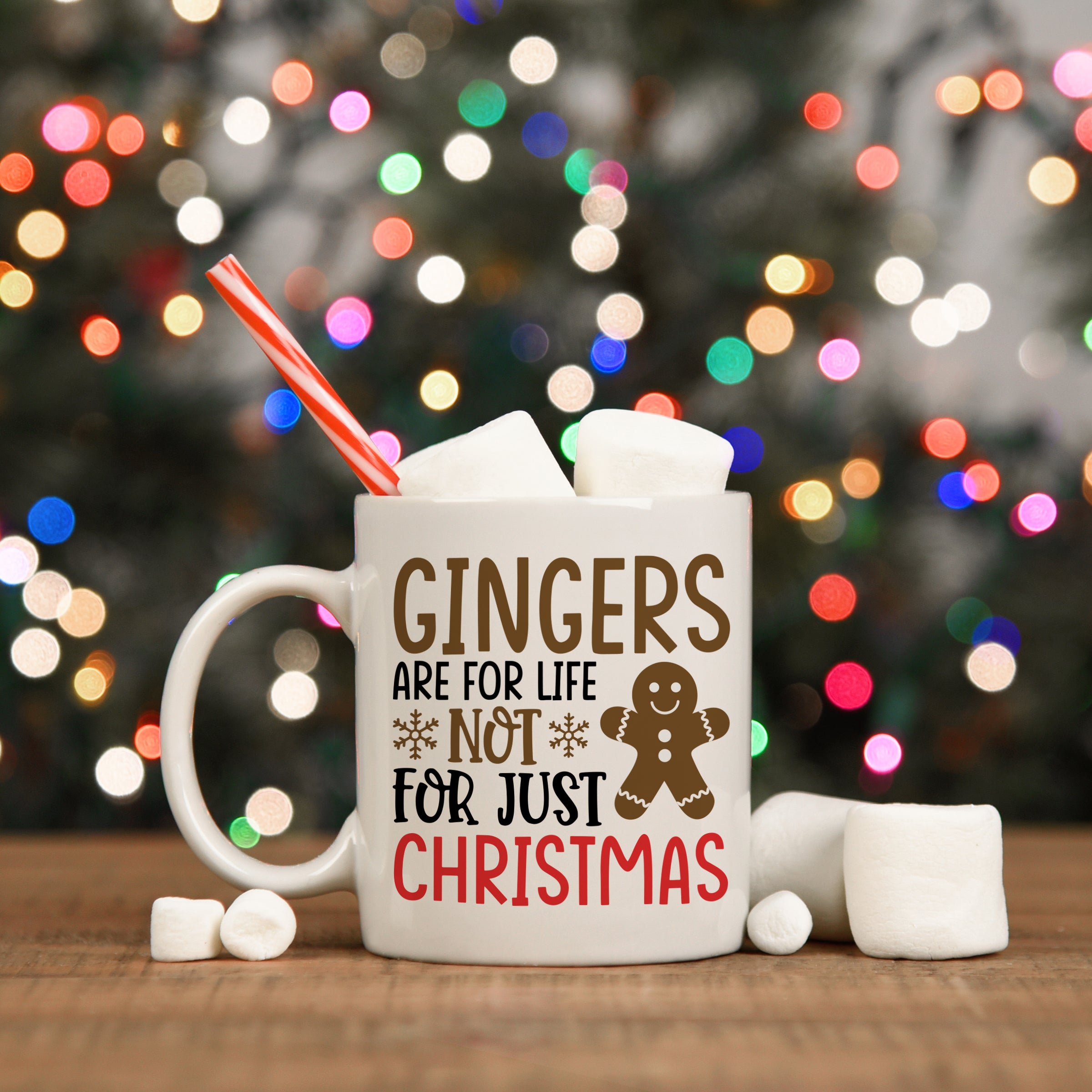 Gingers Are For Life Not Just For Christmas Mug