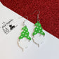 Christmas Star Hat Gnome Gonk Earrings