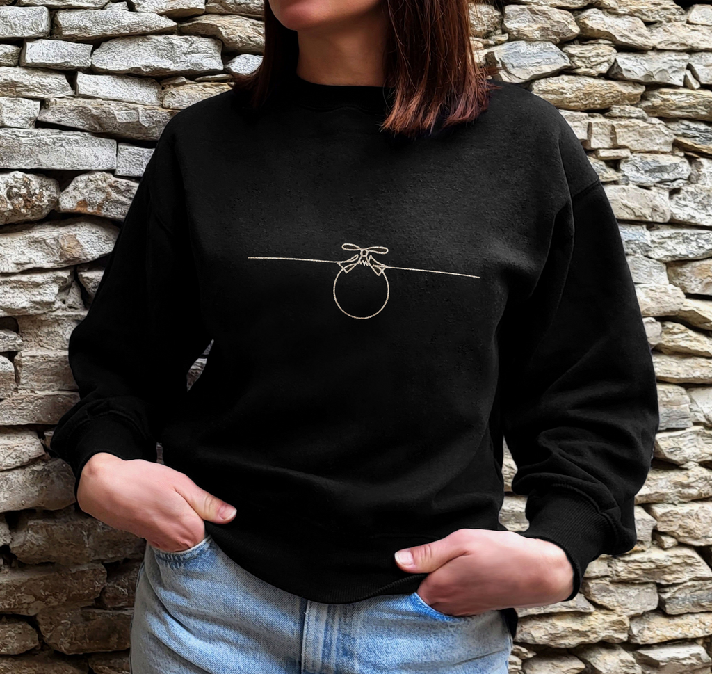 Christmas Jumper Hand Drawn Bauble