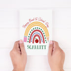 Personalised Happy Back To School Day Card
