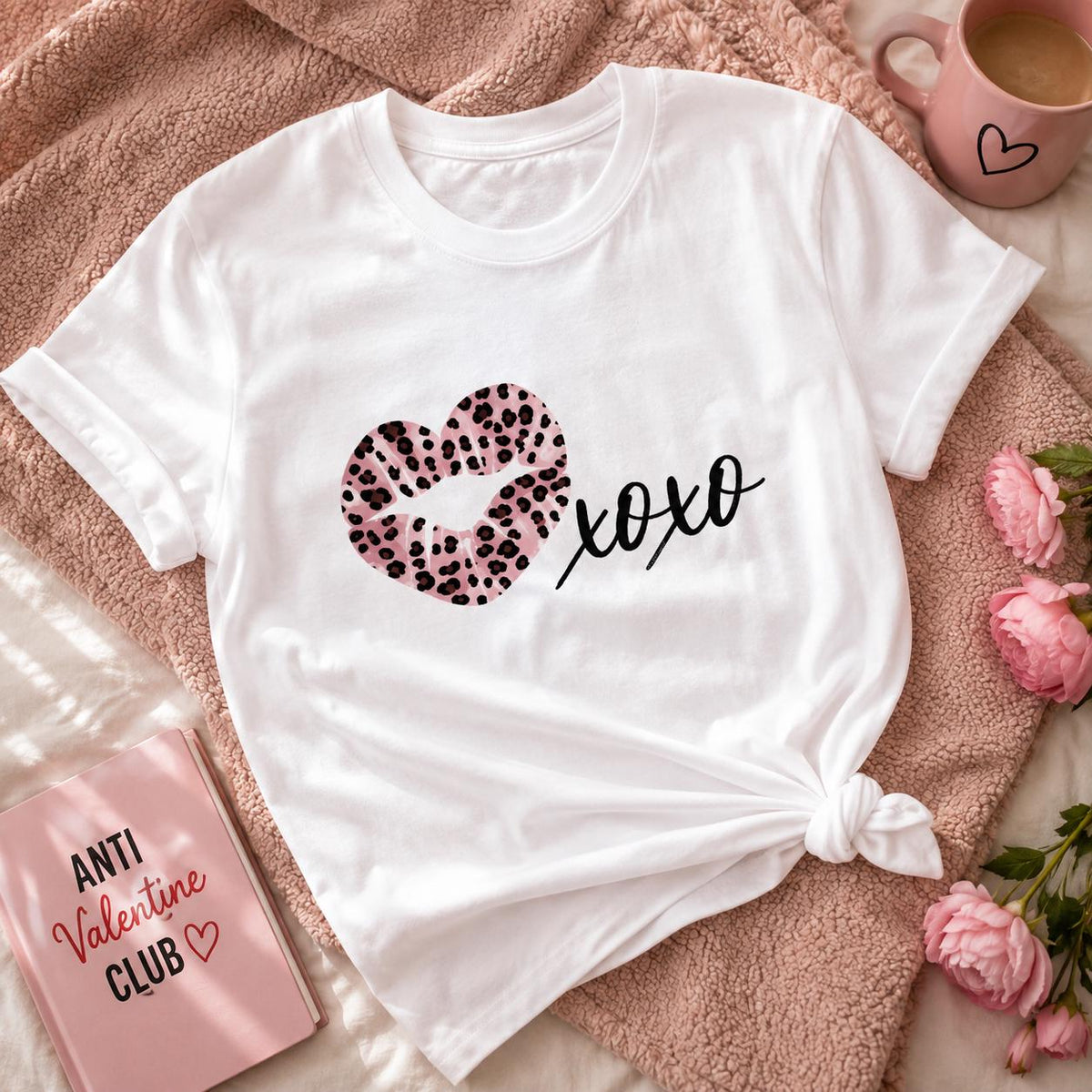 Leopard Print XOXO T-Shirt