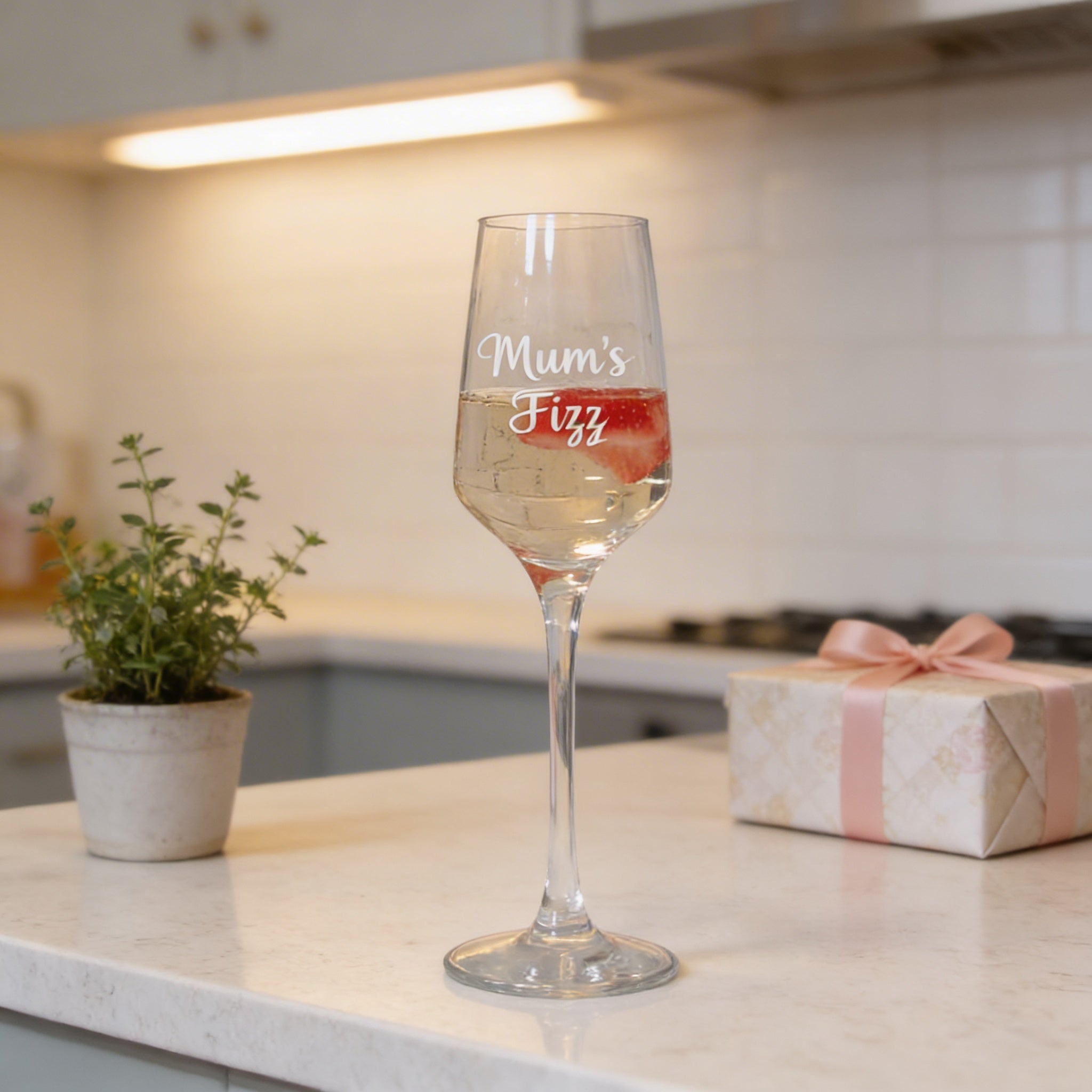 Personalised Engraved Prosecco Glass