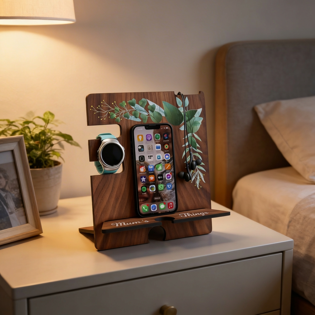 Personalised Accessories Holder and Custom Desk Organiser