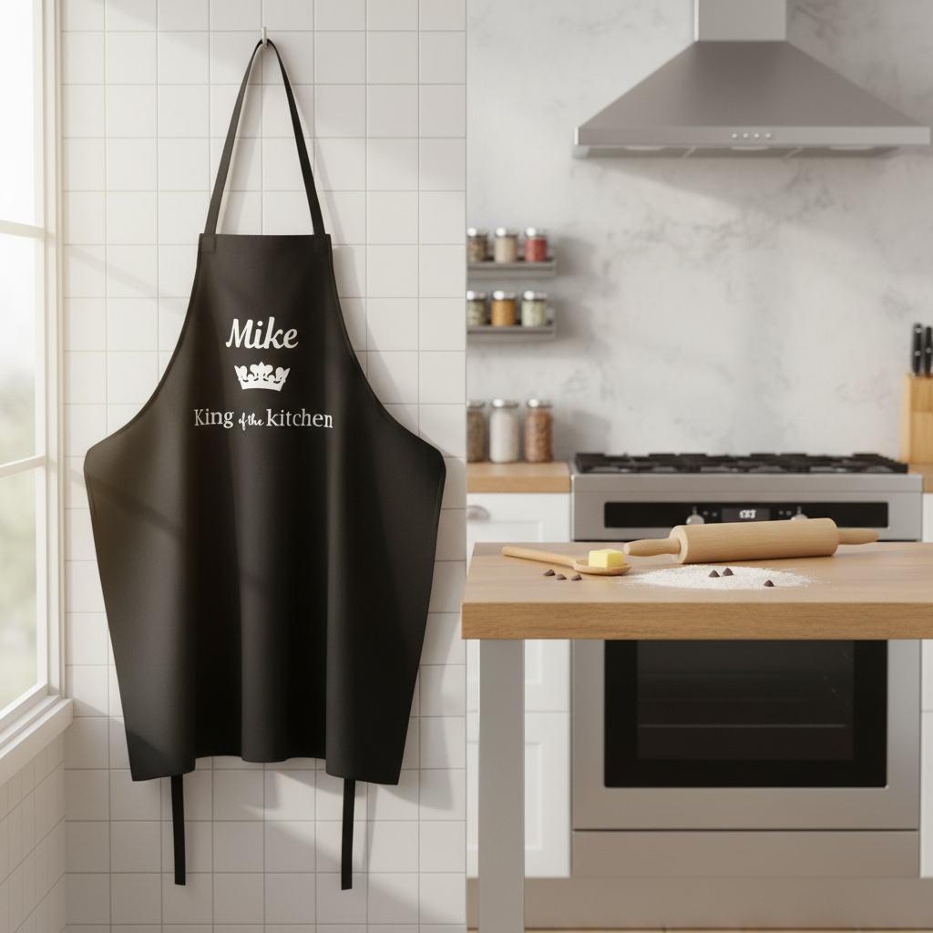 Personalised King of the Kitchen Apron