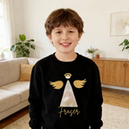 Personalised Children's Angel Christmas Jumper