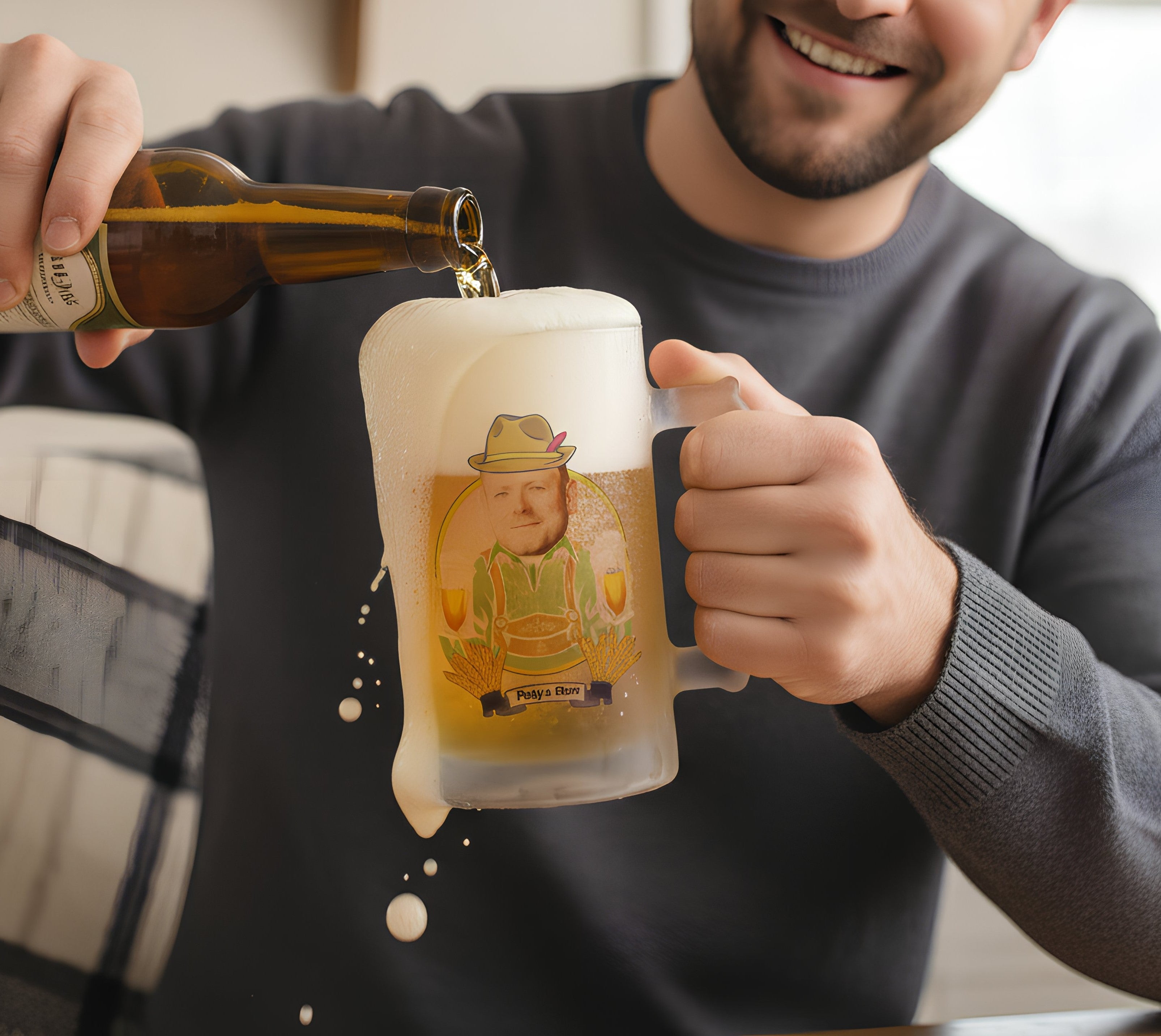 Personalised Oktoberfest Beer Tankard