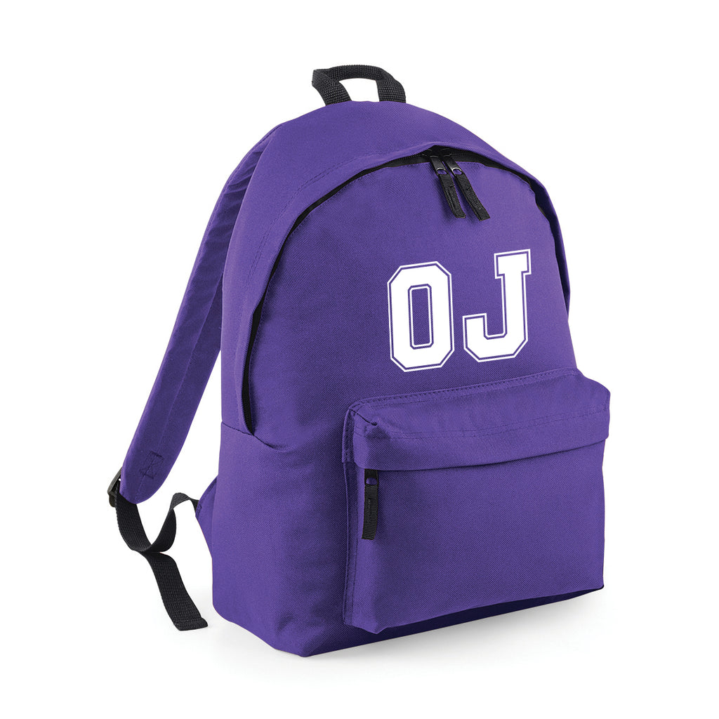 Personalised Initial Backpack