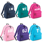 Personalised Initial Backpack