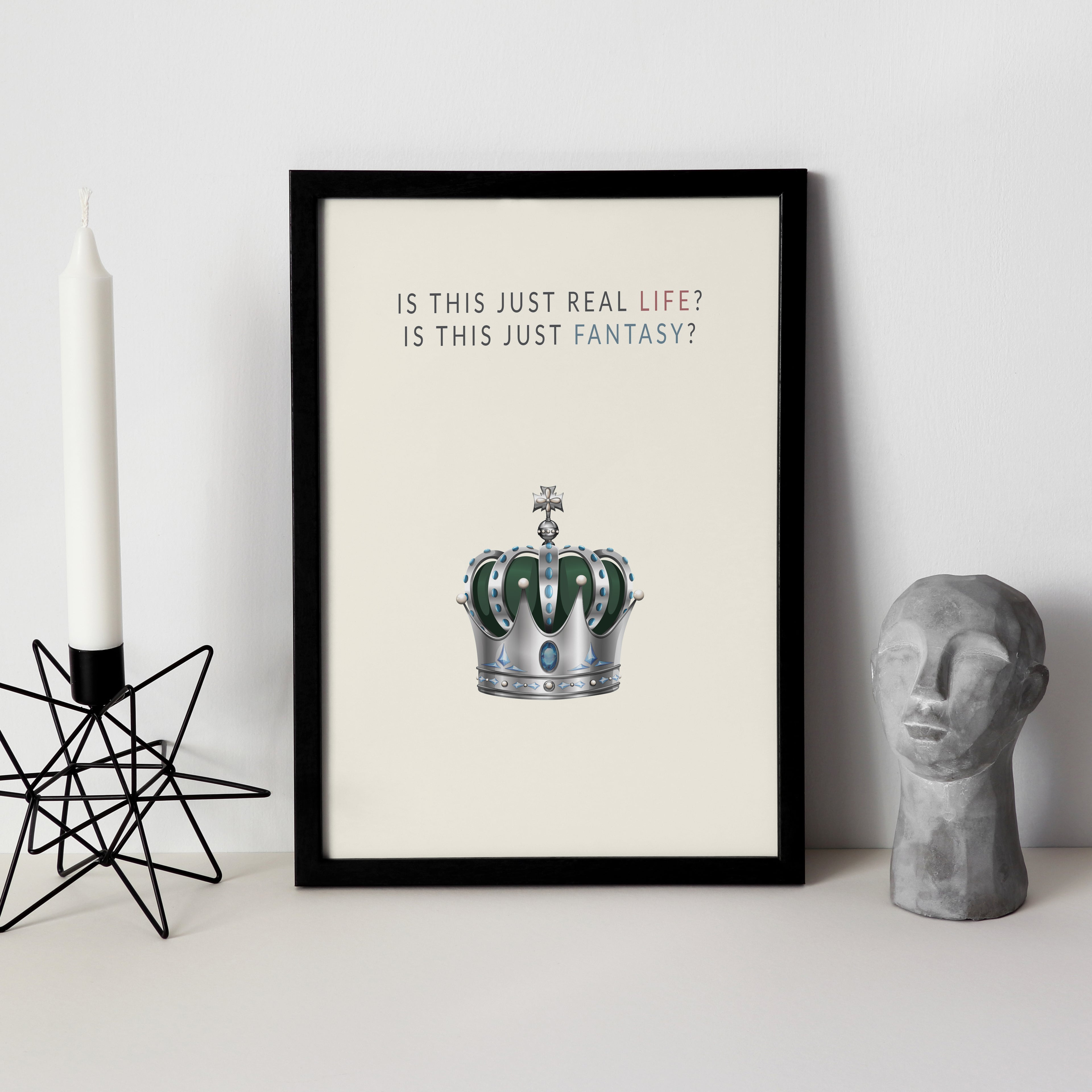 Real Life Or Fantasy Wall Art