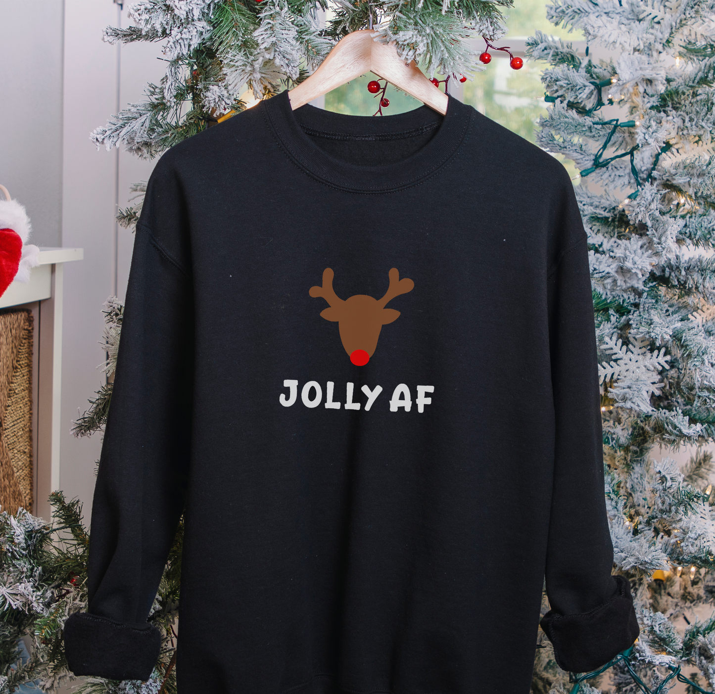 Jolly Af Christmas Jumper