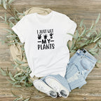 Fun I Just Wet My Plants Tshirt