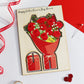 Pop Out Wooden Keepsake Valentine's Card