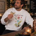 Making Spirits Bright Black Christmas Jumper