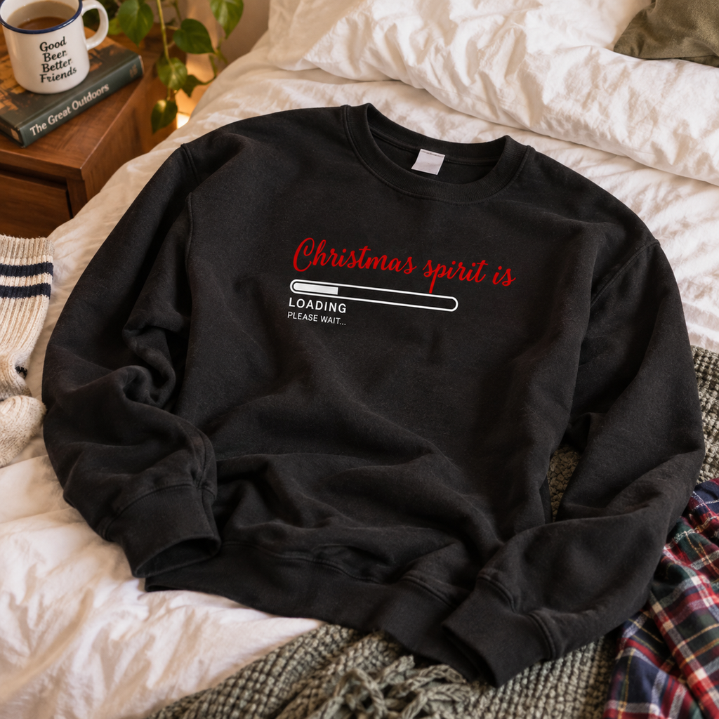 Christmas Spirit Is Loading… Christmas Jumper
