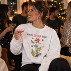 Making Spirits Bright Black Christmas Jumper