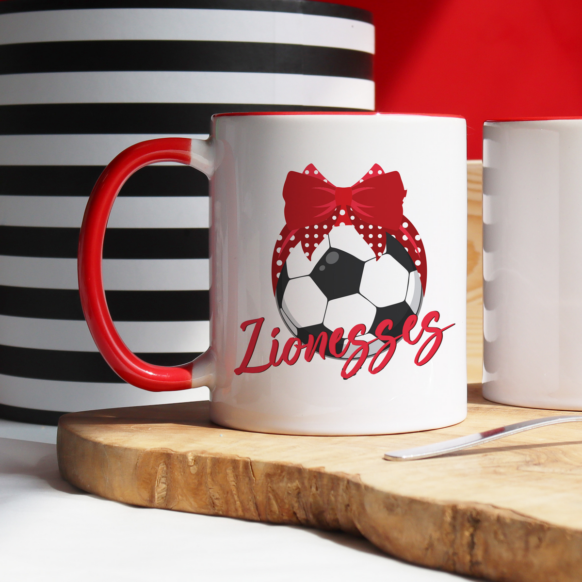 Women's Football Lioness Mug