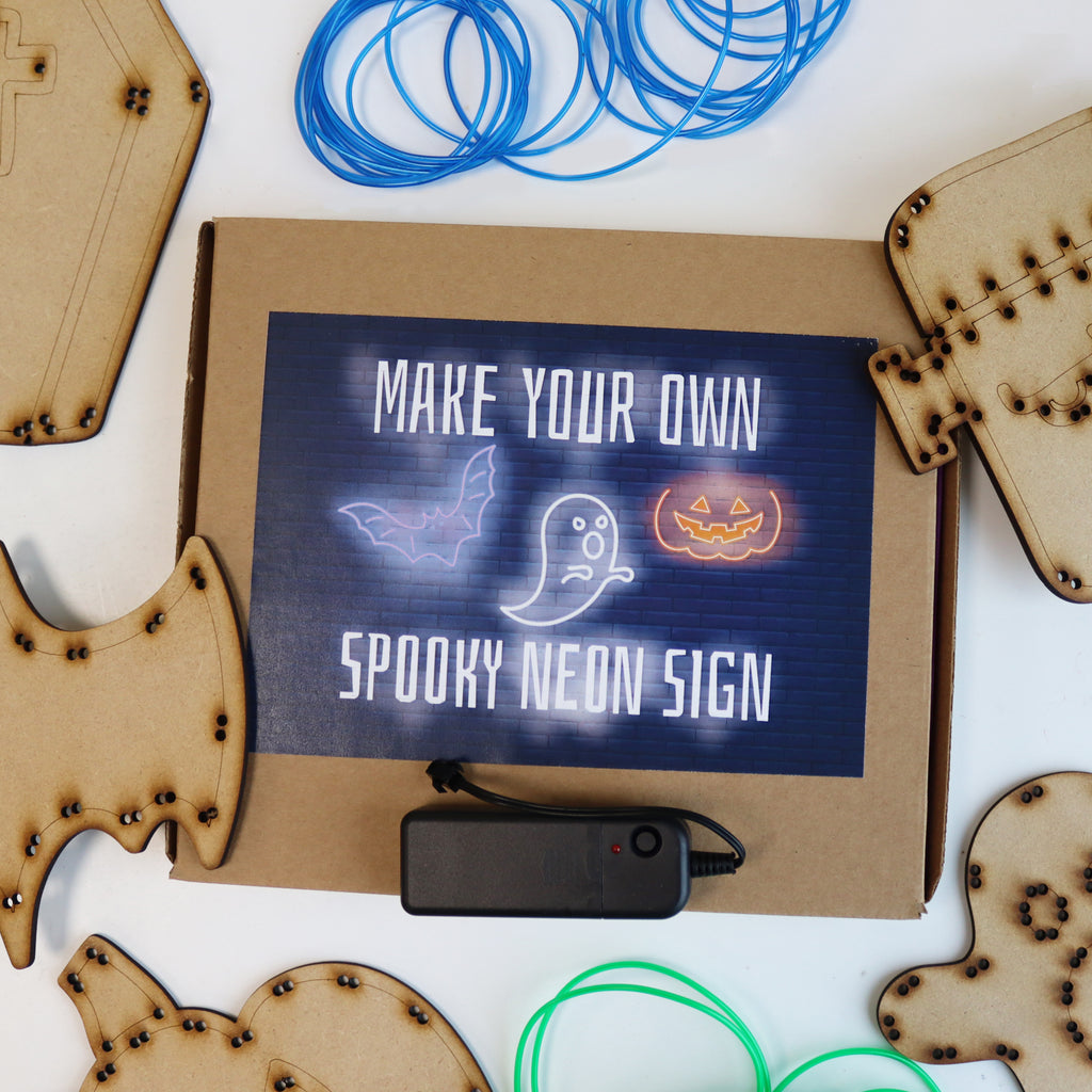 Halloween Make Your Own Spooky Neon Sign